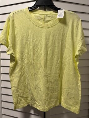 J. Crew Factory Neon Yellow Short Sleeve Tee